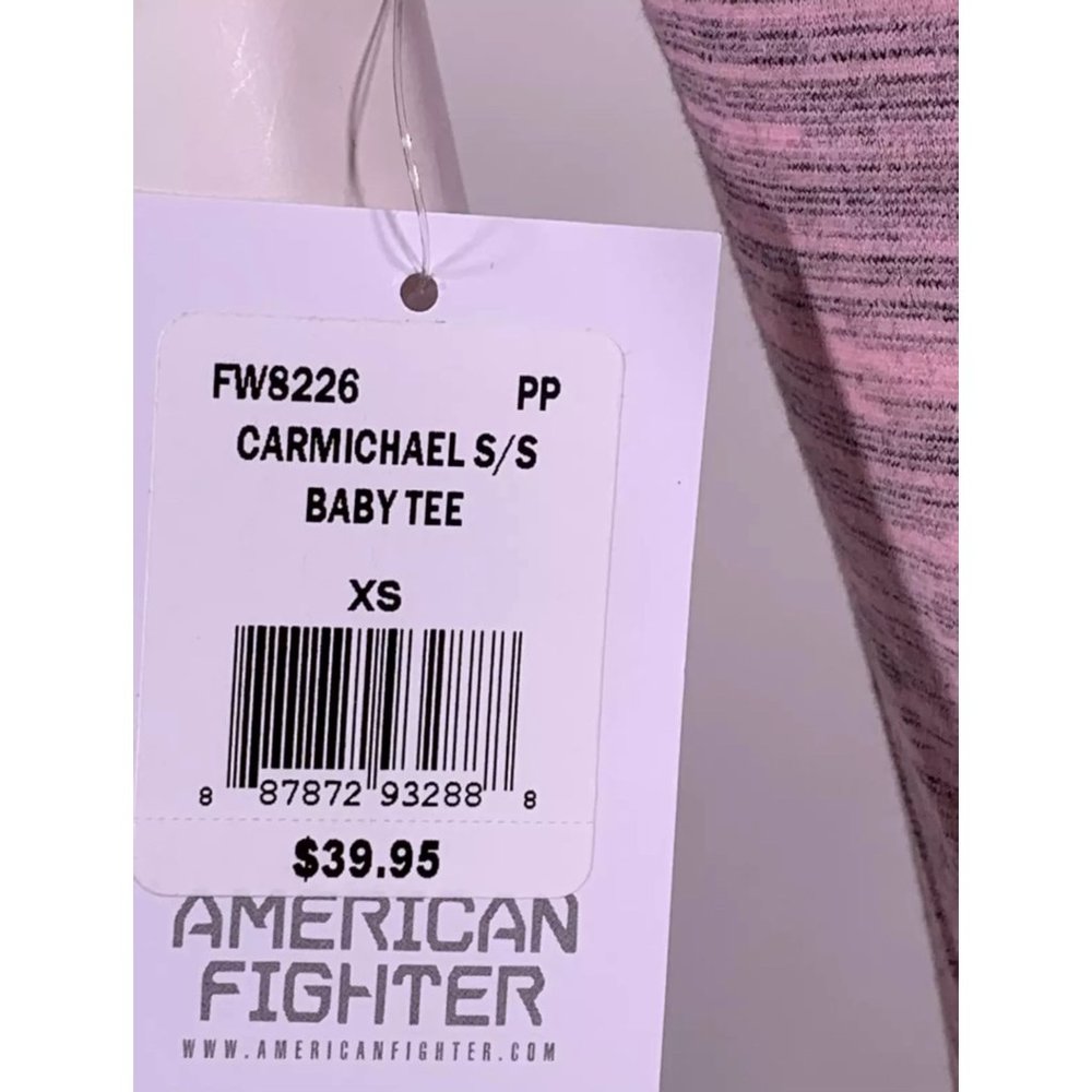 AMERICAN FIGHTER Women's T-Shirt S/S CARMOCHAEL - Picture 8 of 12